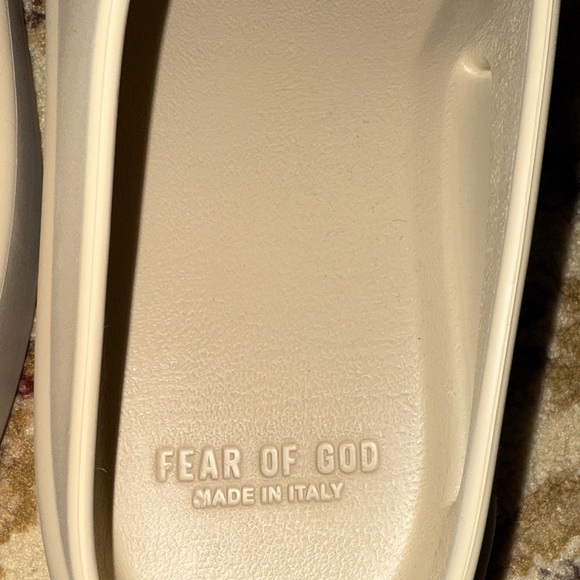 Fear of God Men Beige California Mule - Picture 4 of 6